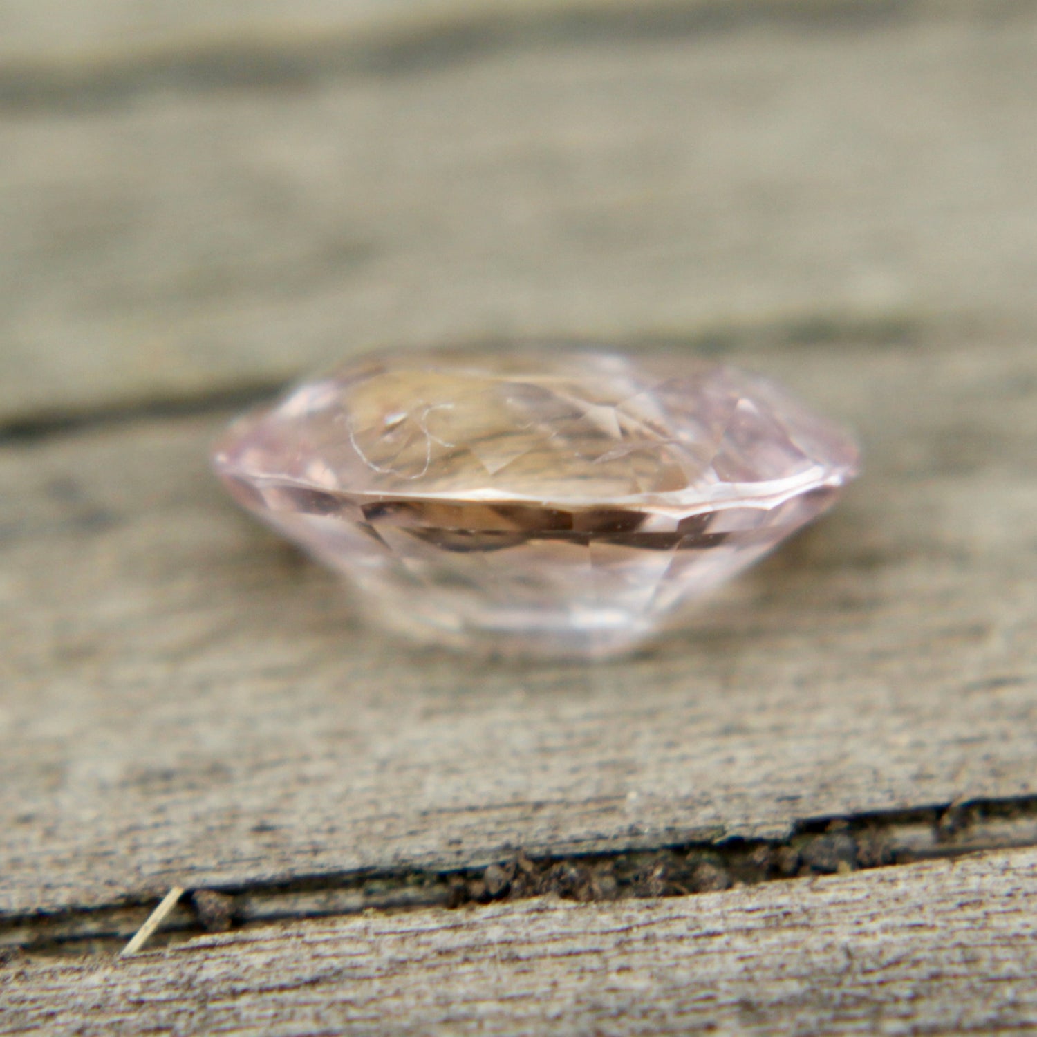 Natural Pale Pink Orange Sapphire - Sapphirepal