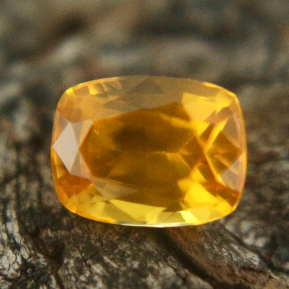 Natural Orangish Yellow Sapphire Sapphire Pal Australia