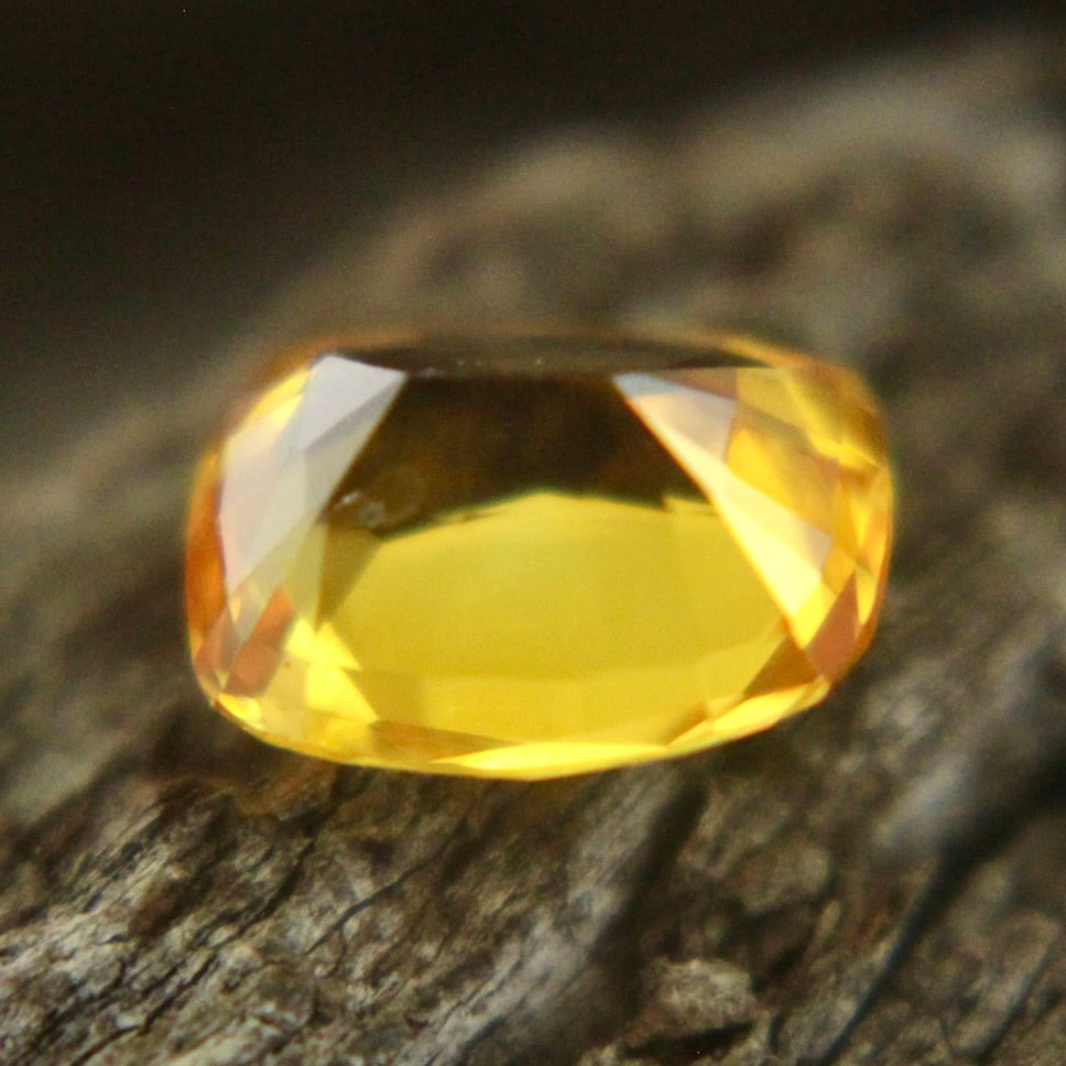 Natural Orangish Yellow Sapphire Sapphire Pal Australia