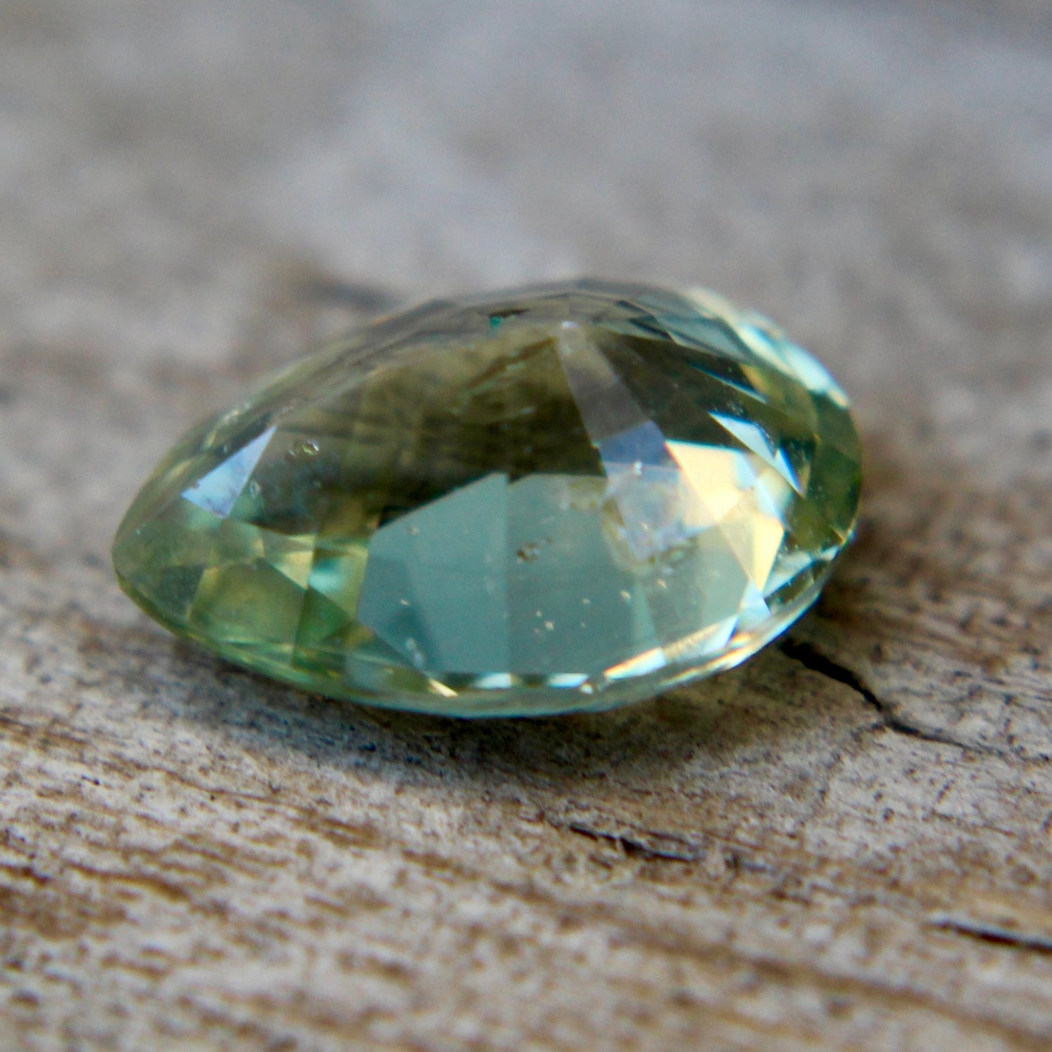 Natural Pale Green Sapphire Sapphire Pal Australia