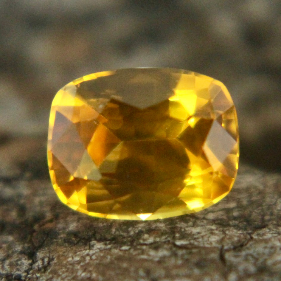 Natural Orangish Yellow Sapphire Sapphire Pal Australia