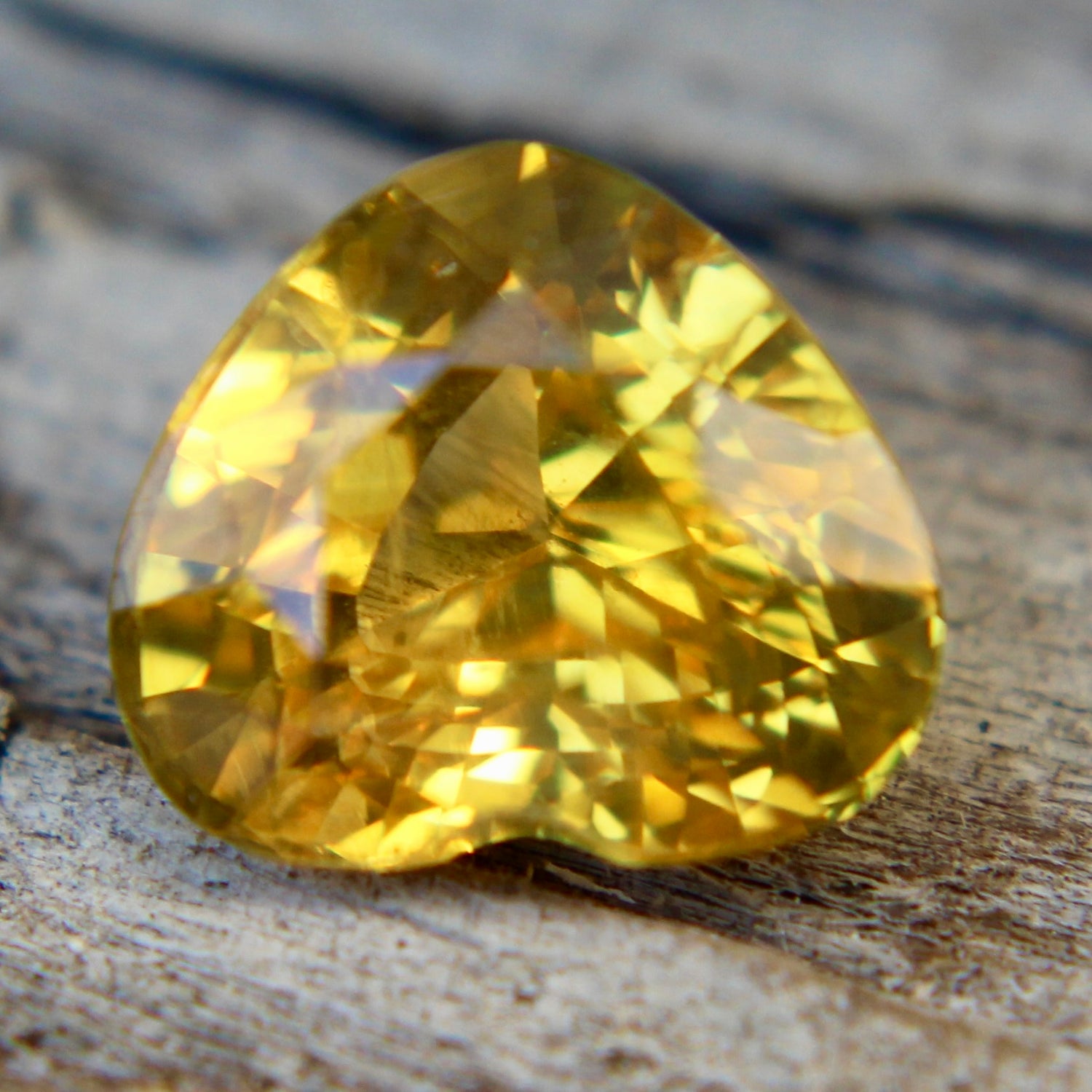 Natural Vivid Yellow Sapphire Sapphire Pal Australia