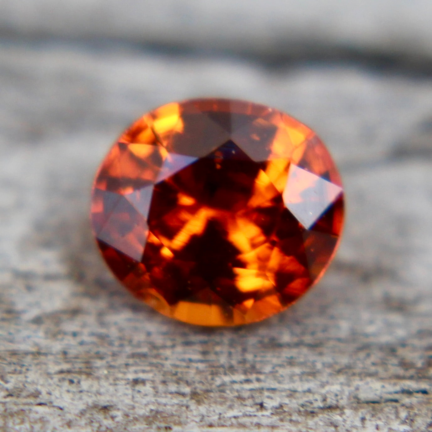 Natural Orange Sapphire - Sapphirepal