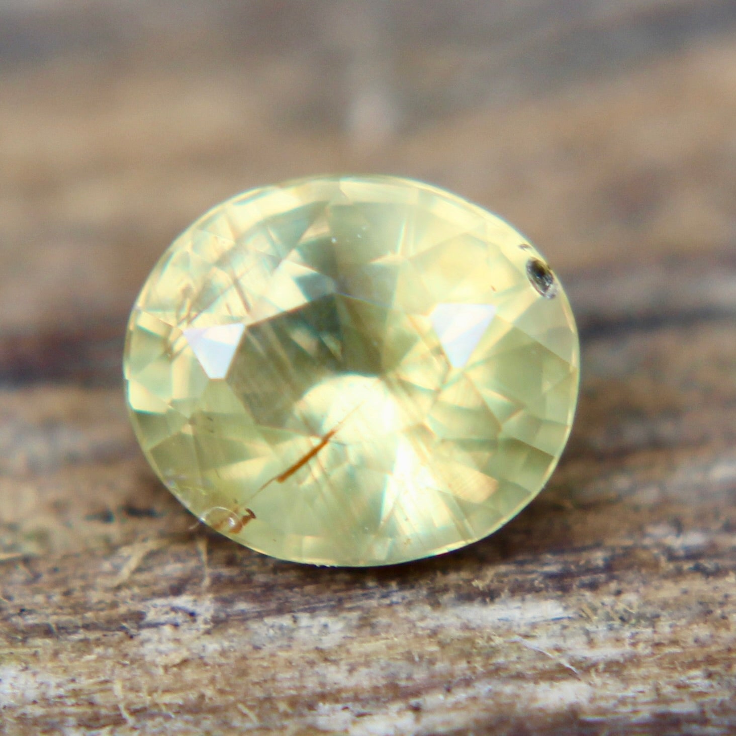 Natural Greenish Yellow  Sapphire Sapphire Pal Australia