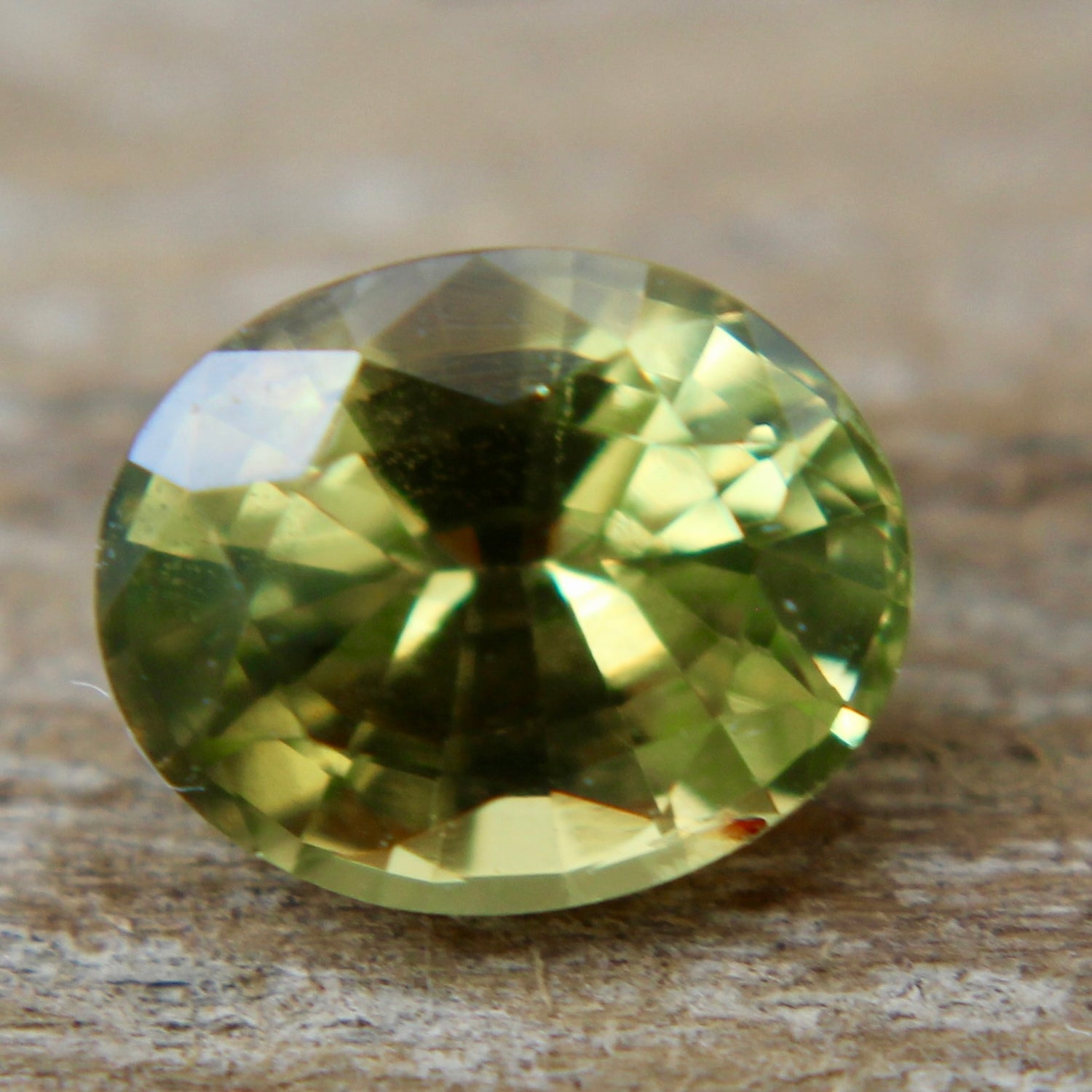 Natural Yellowish Green Sapphire Sapphire Pal Australia