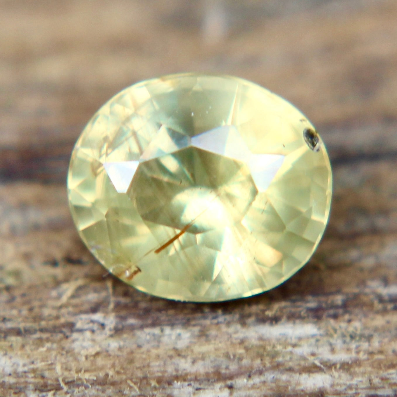 Natural Greenish Yellow  Sapphire Sapphire Pal Australia