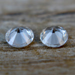 Natural White Sapphire Pair Sapphire Pal Australia