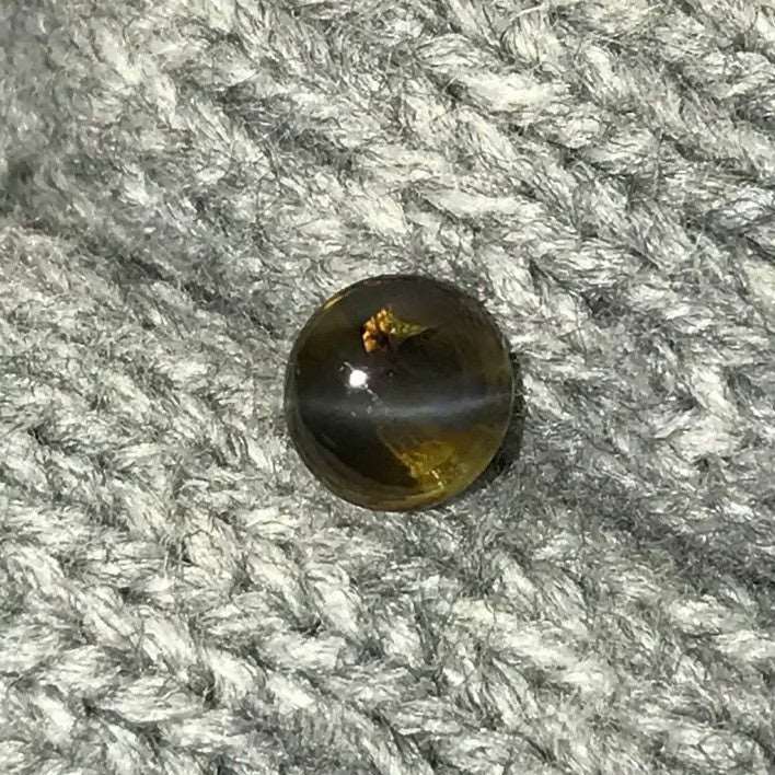 Loose Chrysoberyl Cat's Eye Gemstone gems-756e