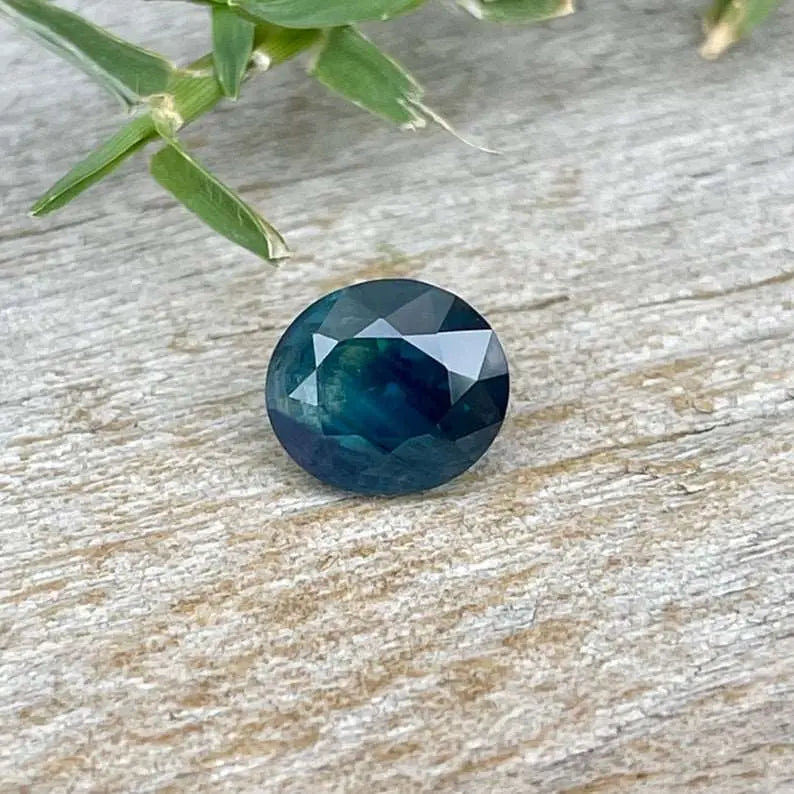 Natural Bi Coloured Sapphire gems-756e