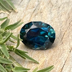 Natural Blue Green Sapphire gems-756e