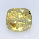 Natural Greenish Yellow Sapphire gems-756e