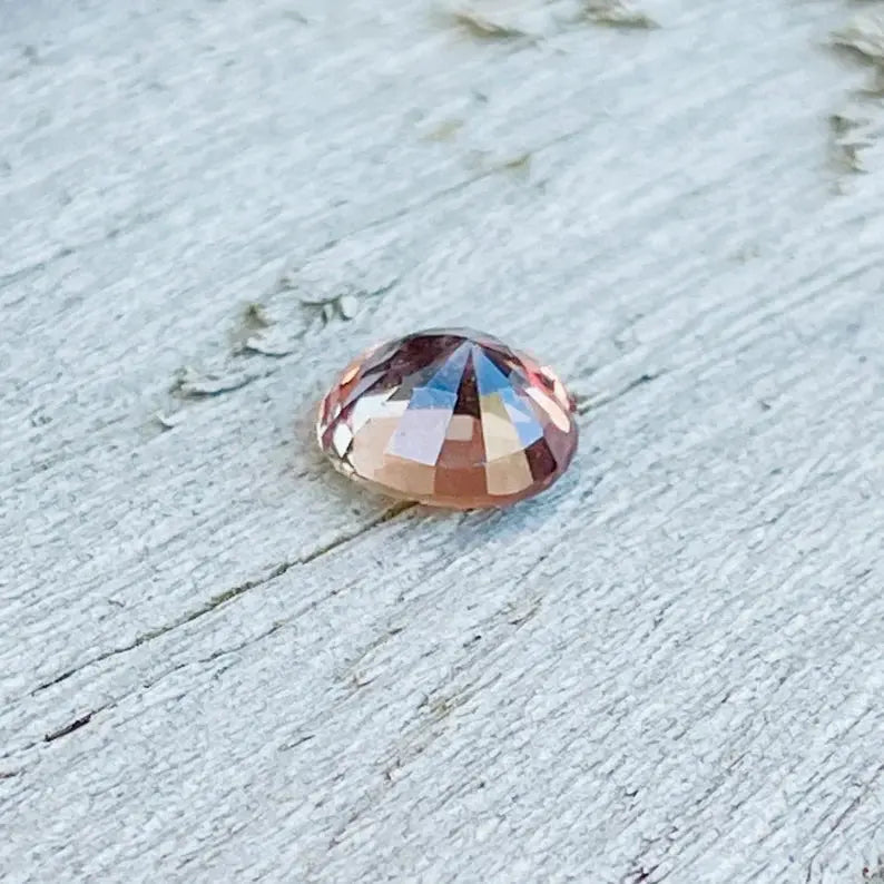 Natural Orange Pink Sapphire gems-756e