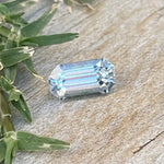 Natural Sapphire With Very Pale Blue Tint gems-756e