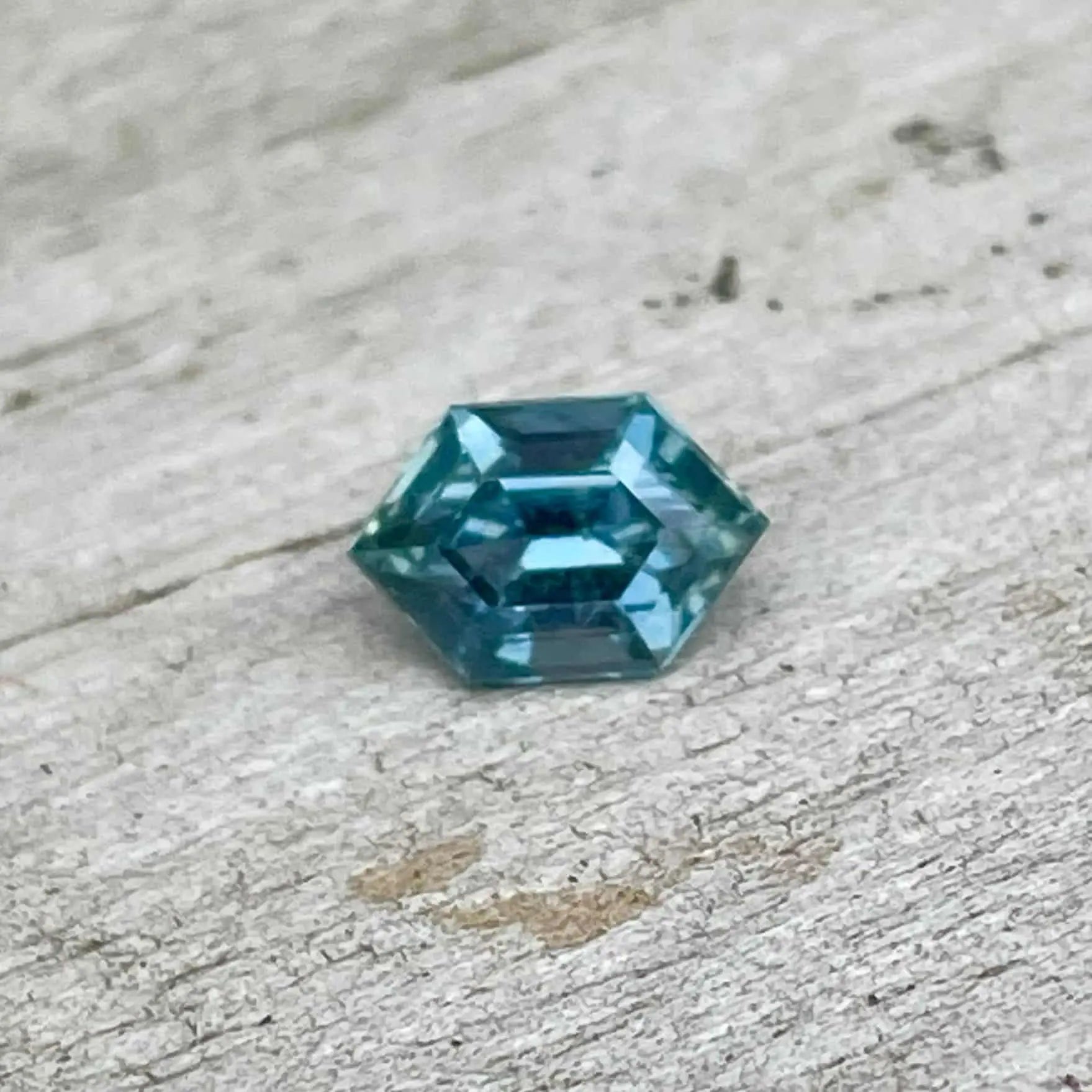 Natural Teal Sapphire Sapphirepal