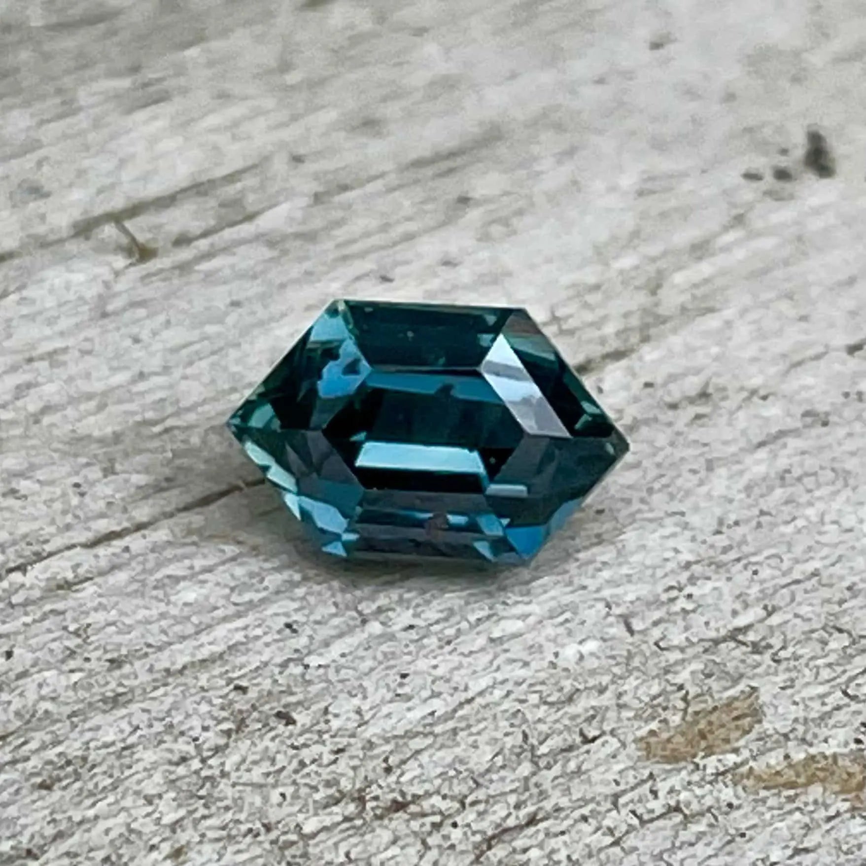 Natural Teal Sapphire Sapphirepal