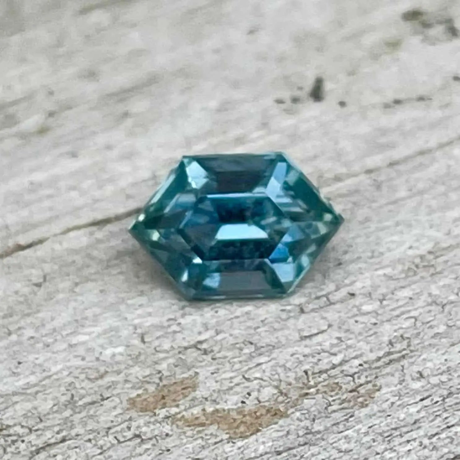 Natural Teal Sapphire Sapphirepal