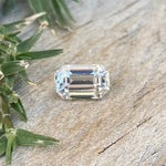 Natural White Sapphire gems-756e