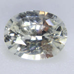 Natural White Sapphire gems-756e