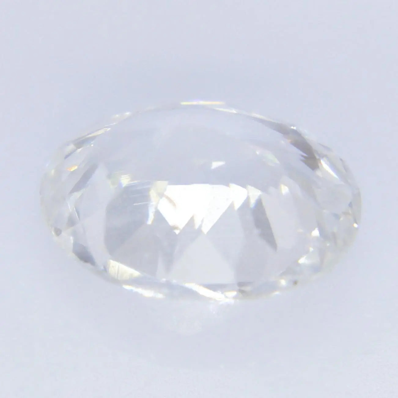 Natural White Sapphire gems-756e