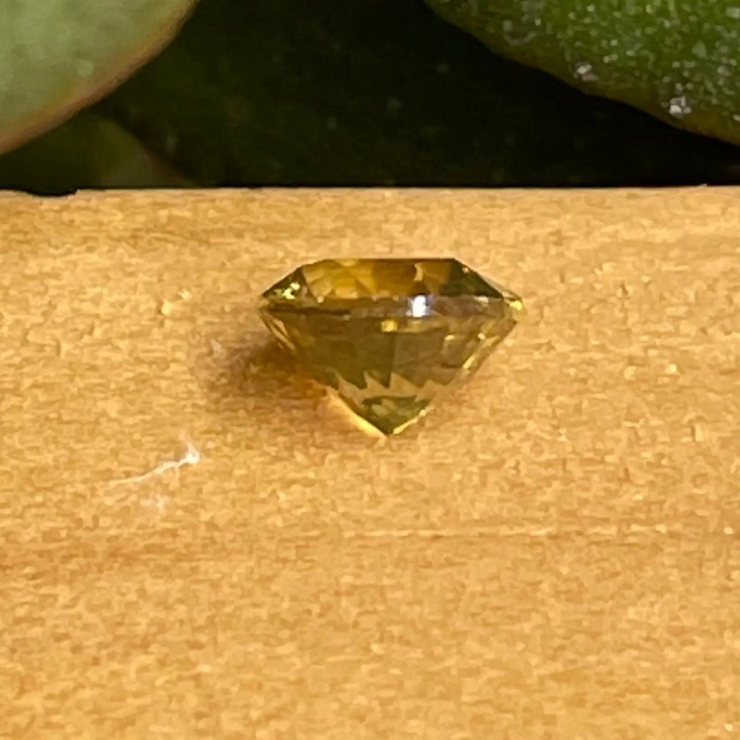 Natural Yellow Zircon gems-756e