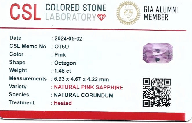 Natural Pink Sapphire Sapphire Pal Australia